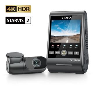 Viofo A229 Pro 2 Kameralı Ön Arka 4k 2k Hdr Sony Starvis 2 Sensörlü Wi-fi Gps'li Araç Kamerası