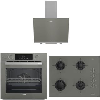 Arçelik AFC 361 G - OCD T 651 EG - ADE 606 2 G Gri 3'lü Ankastre Set