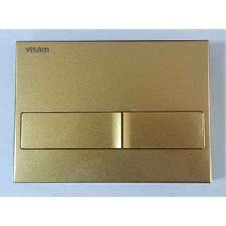 Visam Karina Altın Sarısı Gömme Rezervuar Kumanda Paneli (buton) Altın Sarısı Boyalı Parlak Gold