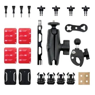 OEM PT01 Insta360 ve Aksiyon Kameralar için Motosiklet Montaj Kiti