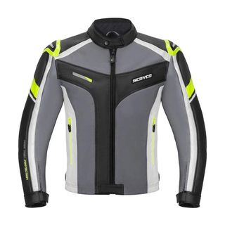 Scoyco jk152 Siyah Gri Motosiklet Montu