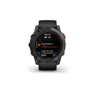 Garmin Fenix 7x Pro Solar Slate Gri Siyah Kayış