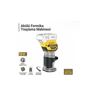 RTRMAX RTX2060B Şarjlı Formika Traşlama Makinesi