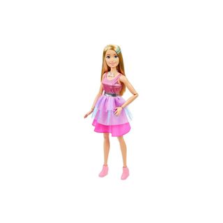 Barbie HJY02 71 cm Büyük Boy Düz Sarı Saçlı Büyük Prenses Bebek
