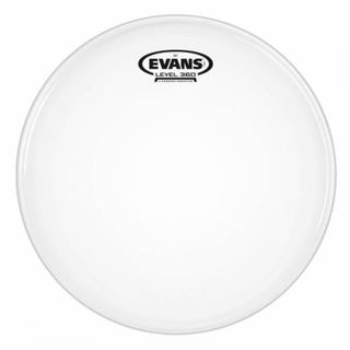 Evans B16G1 Deri 16 G1 Kumlu Beyaz Tek Kat 10 Mil Tom Trampet