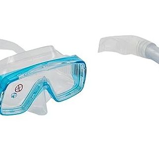 Cressi Sirena Blue Clear Maske ve Mexico Şnorkel Set