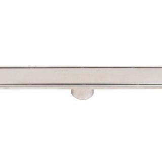 Sukar 1156-1032000-01 Line 6 20 cm Plain Izgaralı Krom Duş Kanalı