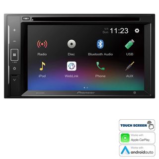 Pioneer Avh-A240BT 6.2 Bluetoothlu Double Teyp