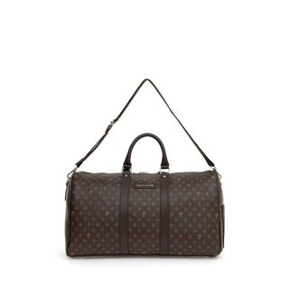 Pierre Cardin 04PC001207-B Kahve Monogram Unisex Seyahat Çantası