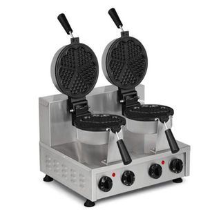 Omake WFL12.E22 Kalp Model Çift Zamanlayıcılı Waffle Makinesi