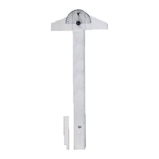 Hataş 110 cm 1210 Oynar Başlı Mika Ince Bizote Minkale Başlık Akrilik T Cetvel
