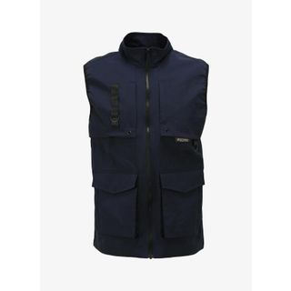 Discovery Expedition D4SM-YLK3227 Lacivert Erkek Dik Yaka Basic Su İtici Yelek