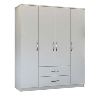 Metalia Smartline 4 Kapılı 2 Çekmeceli Gardrop