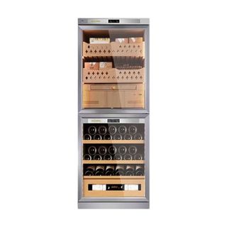 RACHING Elektronik Puro & Şarap Dolabı Silver Fj-cw36b