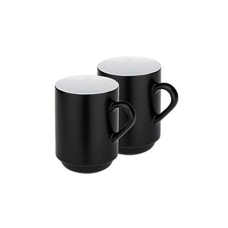 Kela 12756 2'li Set Siyah 300 ml Mattia Kupa