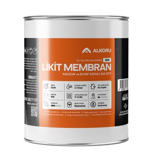 ALKORU 5 KG Zer Sıvı Zift Likit Membran Kauçuk ve Elyaf Katkılı Su Yalıtım Malzemesi