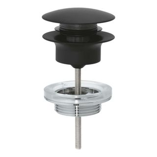 Grohe 29510KF0 Phantom Black Lavabo Sifon Bas Aç Tapa Takımı