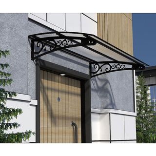 Şentürk MD2 Yapı Metal Taşıyıcılı 170x100 cm Kapı Üstü Pratik Sundurma