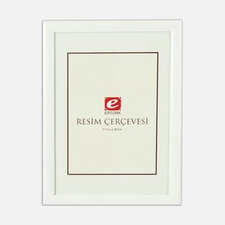 Ertürk 33'lük Beyaz 35x50 cm Hazır Çerçeve