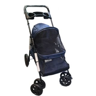 Tommy 74.5x46.5x97.5 cm Gri Max 15 kg Evcil Hayvan Arabası