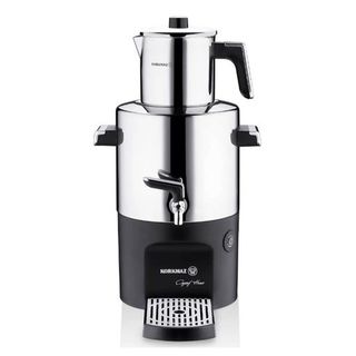 Korkmaz A844-01 Çayşef Home Inox Parlak Semaver Çay Makinesi