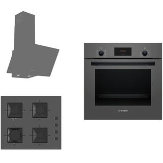 Bosch & Ferre Grigio 3 lü Ankastre Set ( HBF512BH1T - SS208 - D088 )