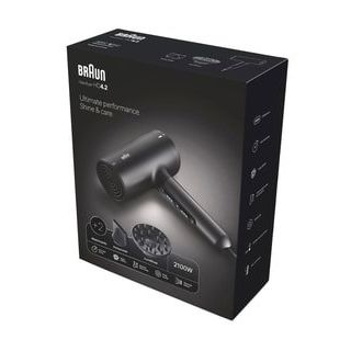 Braun BRHD425E HD 4.2 2100 W Iontec Difüzörlü Siyah Saç Kurutma Makinesi