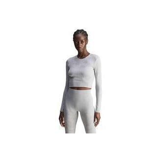 Adidas IW9829 By Stella McCartney Tst S Ls Gri Antrenman Kadın T-shirt