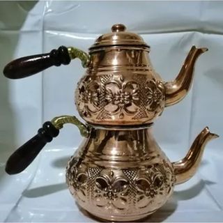 Karadeniz Sepeti Bakır Çaydanlık