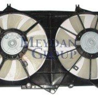 Ypc Toyota Camry 01/04 9+7 Çiftli Kanat Radyatör ve Klima Fan Davlumbazı