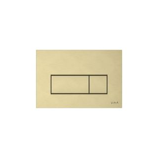 VitrA 740-2325 Root Square Fırçalanmış Altın Kumanda Paneli