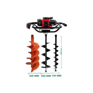 Garden Pro TKDZ-03-52 Set-2 Toprak Burgu Makinesi