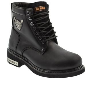 Harley Davidson Gibson 025M100109-B14-27 Siyah Nubuk Erkek Bot