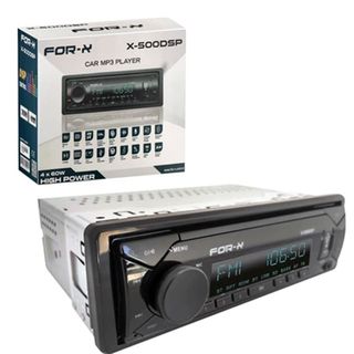 For-X X-500DSP 4x60W BT-2XUSB-SD-FM-AUX Oto Teyp