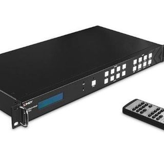 Lindy LIN-38238 4 Giriş 4 Çıkışlı HDMI 4K 60 Ölçekliklendirme Özellikli Matrix HDMI Switch