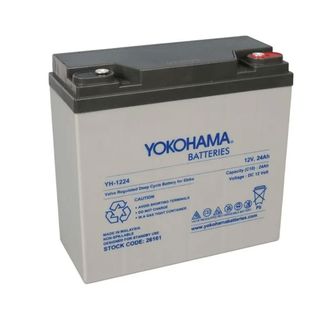 Yokohama YH-1224 12 Volt 24 Amper Elektrikli Bisiklet Aküsü