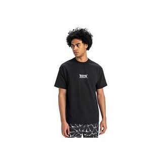 Quiksilver EQYZT08016-KVJ0 Mercury Chrome Lightning Siyah Günlük Stil Erkek T-shirt