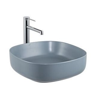 Lena E-W1203MM Mat Mavi Tezgahüstü Lavabo