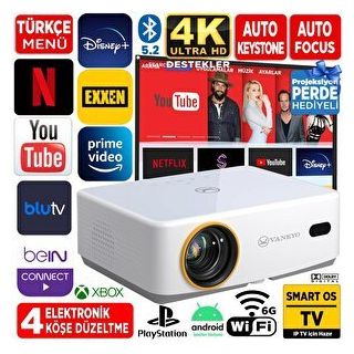 Vankyo Leisure L570B Full HD Taşınabilir LED Projeksiyon Cihazı