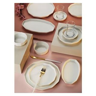 Aryıldız Amber White 32 Parça 6 Kişilik Kahvaltı Takımı