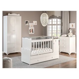 PATİKO Sahra 970 2 Kapılı Bebek Odası Takımı Beyaz
