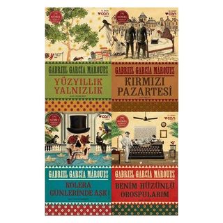 Yüzyıllık Yalnızlık - Kırmızı Pazartesi - Kolera Günlerinde Aşk - Benim Hüzünlü Orospularım - Gabriel Garcia Marquez