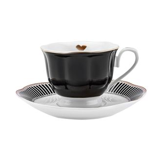 Karaca Piraye 6 Kişilik Kahve Fincan Takımı 80 ml