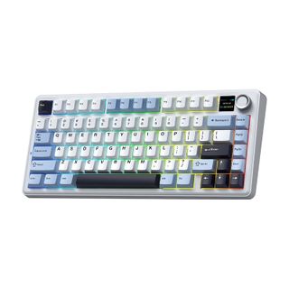 Aula F75 Max Lacivert RGB %75 TKL Reaper Switch Kablolu/Kablosuz Mekanik Gaming Klavye