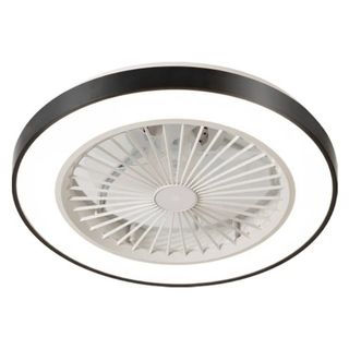 Vanti KCF297 15 W Ledli Dekoratif Siyah Beyaz Tavan Vantilatörü