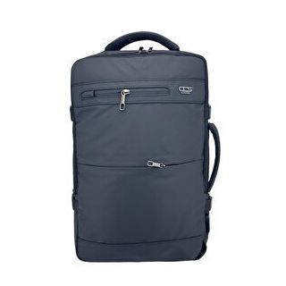 Ççs 51479 Siyah Su Geçirmez Laptop ve Evrak Sırt Çantası