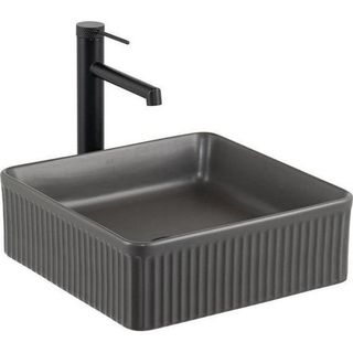 Lena E-W1003MF Mat Füme Tezgah Üstü Lavabo