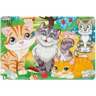 Witty Puzzlezz Kediler 20 Parça Puzzle Fiyatları