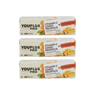 YouPlus Pro Vitamin C D Çinko Propolis 3X15 Efervesan Tablet Fiyatları