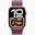 Apple Watch Series 10 GPS+Cellular 46 mm Rose Altın Alüminyum Kasa Kırmızı Erik Spor Loop Kordon Akıllı Saat